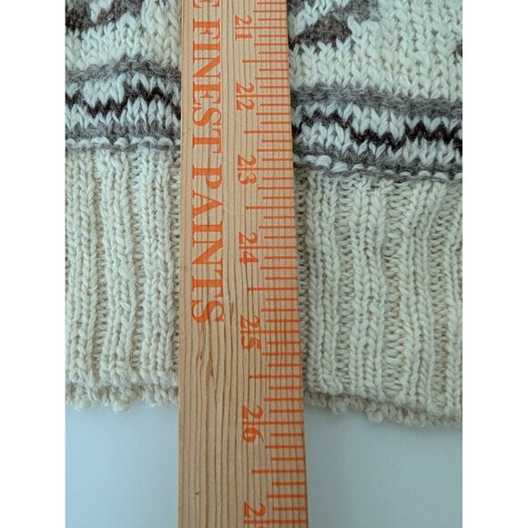 Polo Ralph Lauren Western Nordic Cardigan Womens Size XS Beige Wool Alpaca Blend - Picture 13 of 13